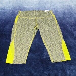 Women's Plus Sz 1X aspire Capri. Chartreuse.  NWT-Retail $38.00.